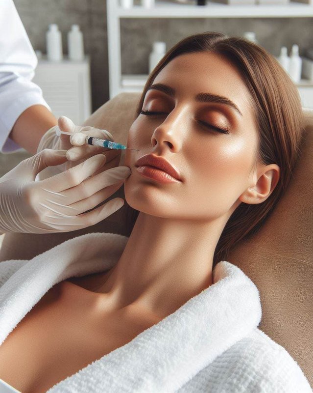 Процедура эстетической косметологии в премиальной клинике LANA KNYAZEVA